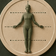 همترازی بدن روی صفحهی مدرج